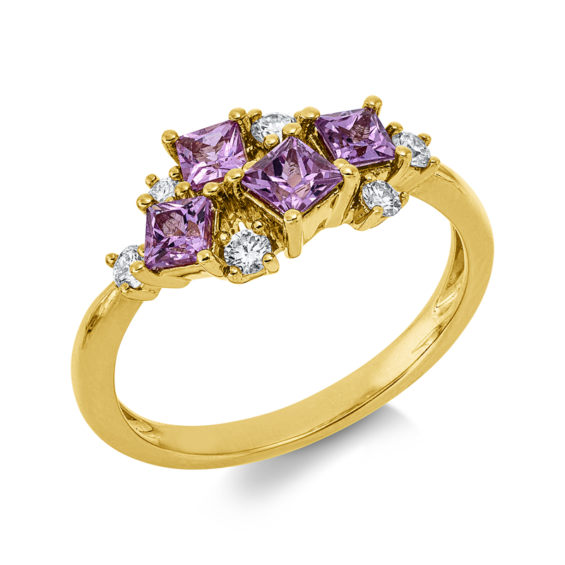 Farbstein Classic Ring Gelbgold 14kt 0,2ct