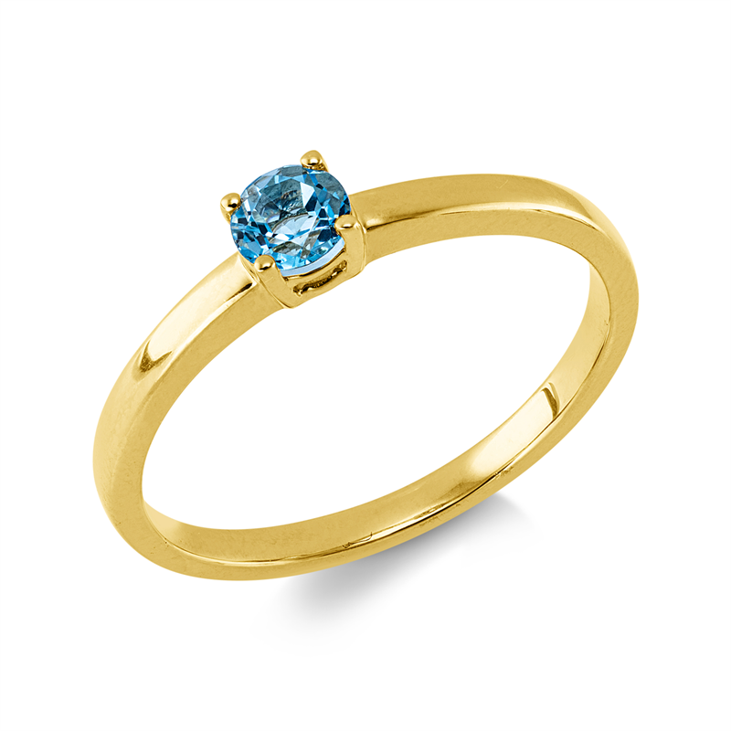Farbstein Fashion Ring Gelbgold 14kt
