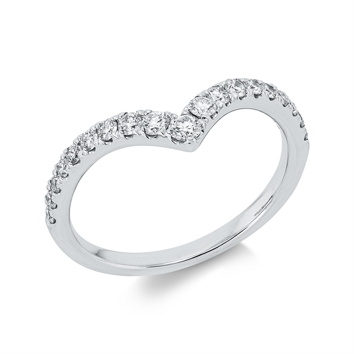 Modern Woman Ring Weißgold 18kt Ref-1KP14