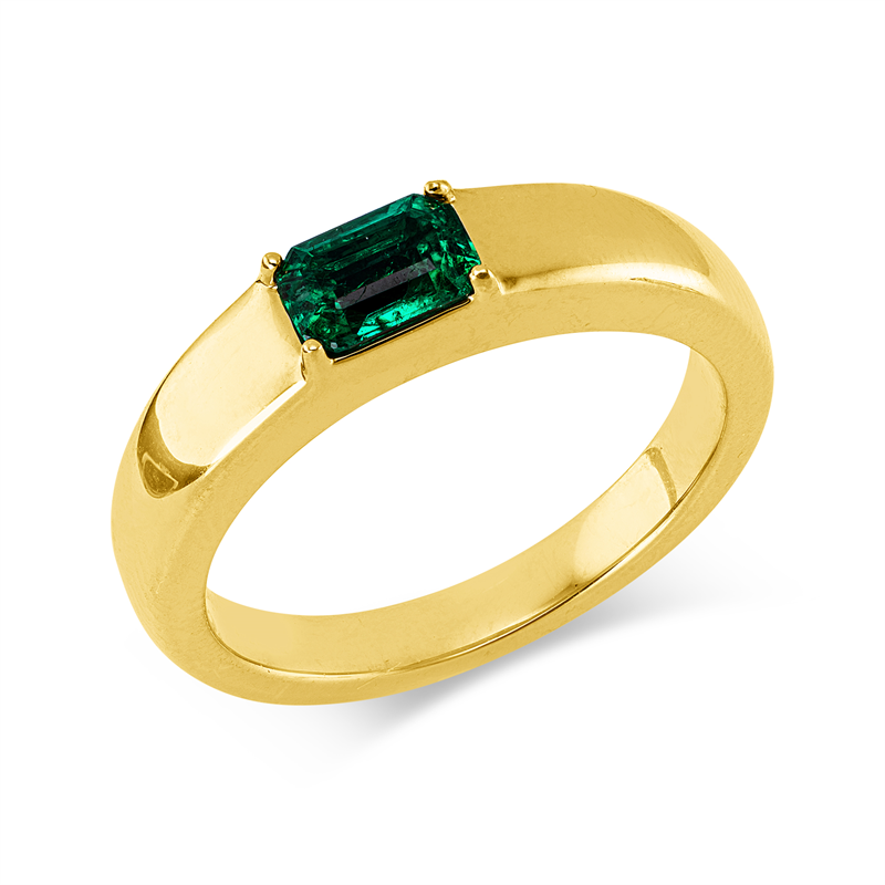 Farbstein Classic Ring Gelbgold 18kt 0,01ct