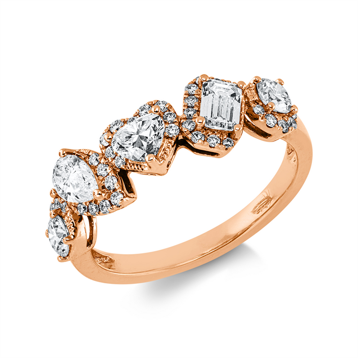 Modern Woman Ring Rotgold 18kt Ref-1KP72