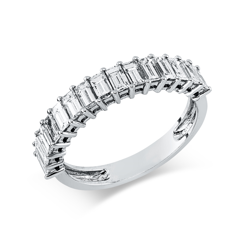 Baguette Ring Weißgold 18kt 1,27ct