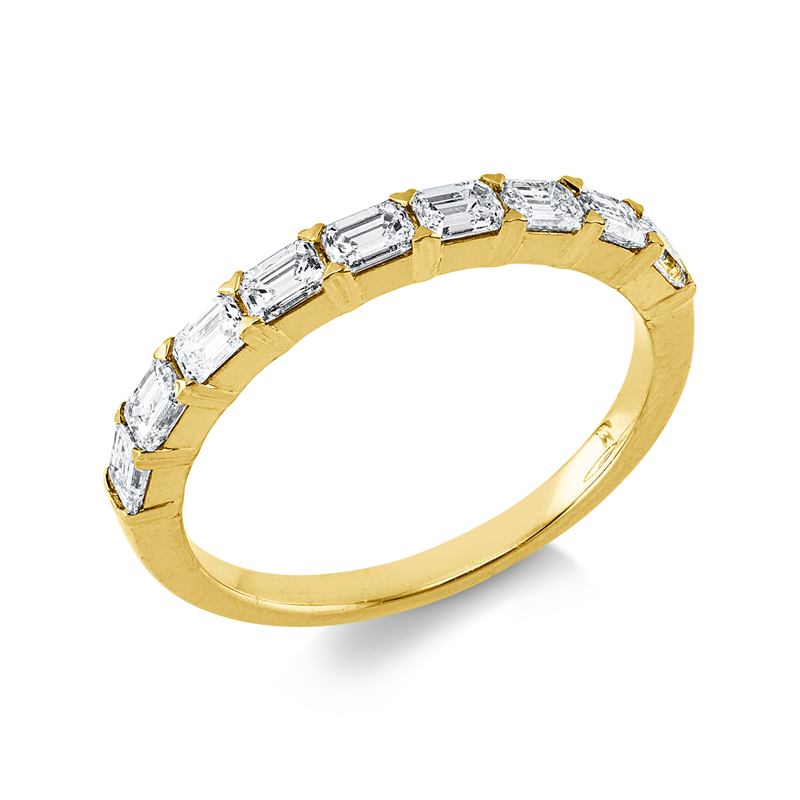 Baguette Ring Gelbgold 18kt 0,77ct