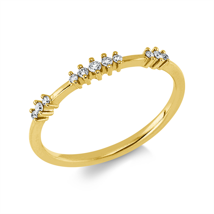 Modern Woman Ring Gelbgold 18kt Ref-1KT88