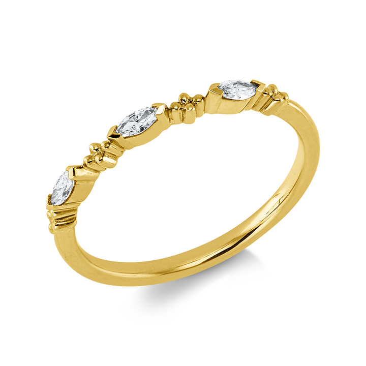 Modern Woman Ring Gelbgold 18kt Ref-1KT90