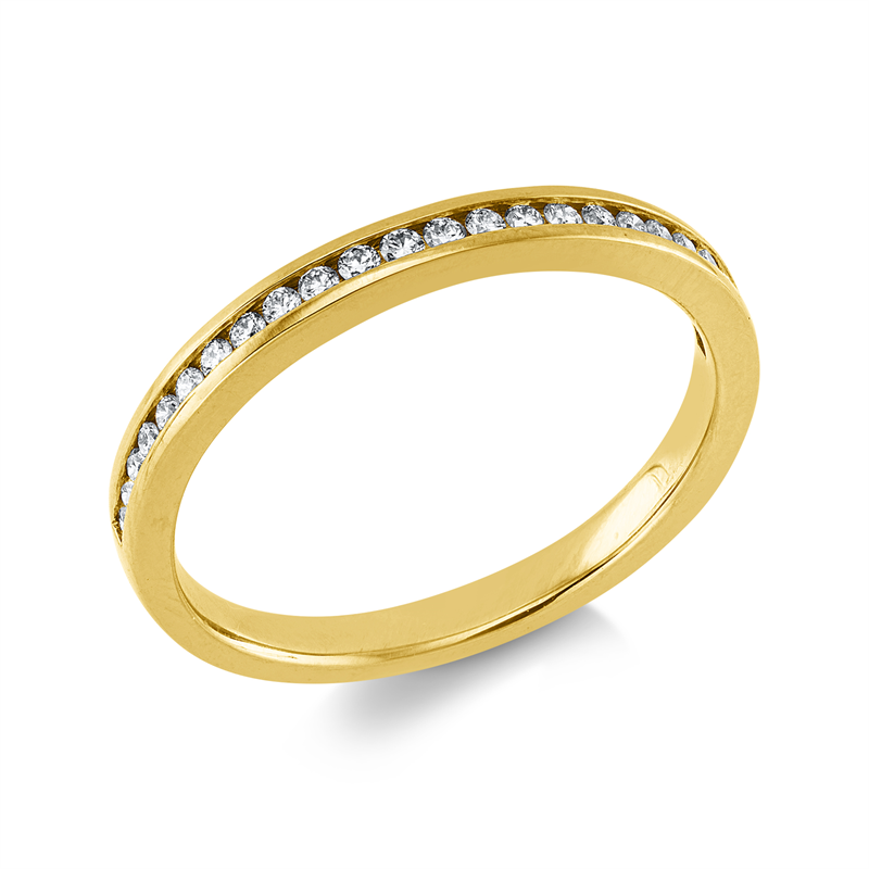 Memoire voll Ring Gelbgold 18kt Ref-1KU01