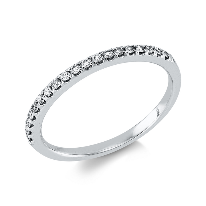 Modern Woman Ring Weißgold 18kt Ref-1KU09