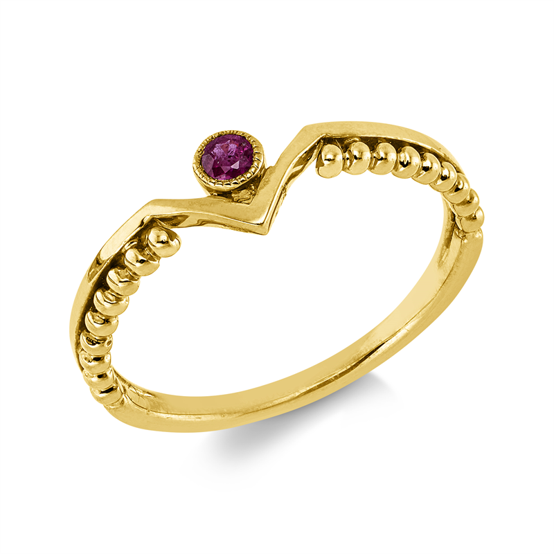 Farbstein Classic Ring Gelbgold 18kt Ref-1KU28