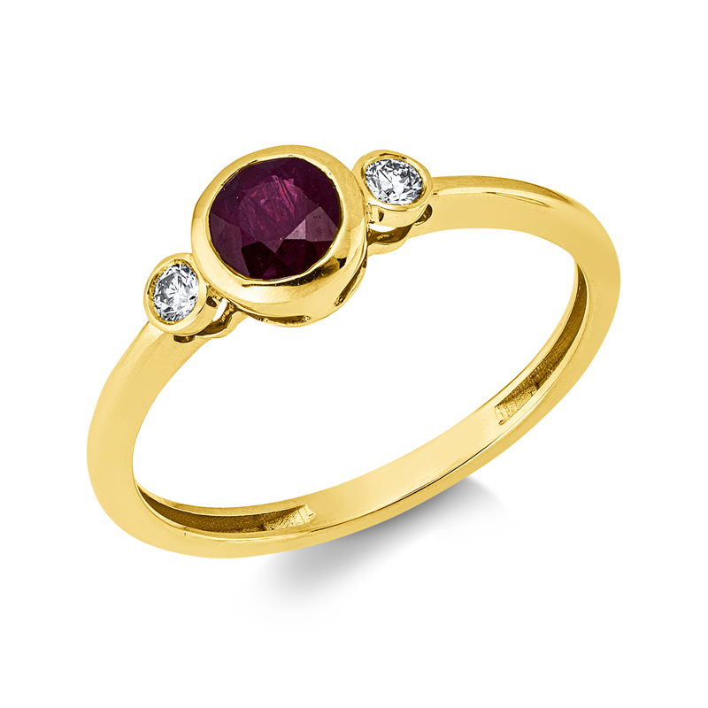 Farbstein Classic Ring Gelbgold 18kt Ref-1KV23