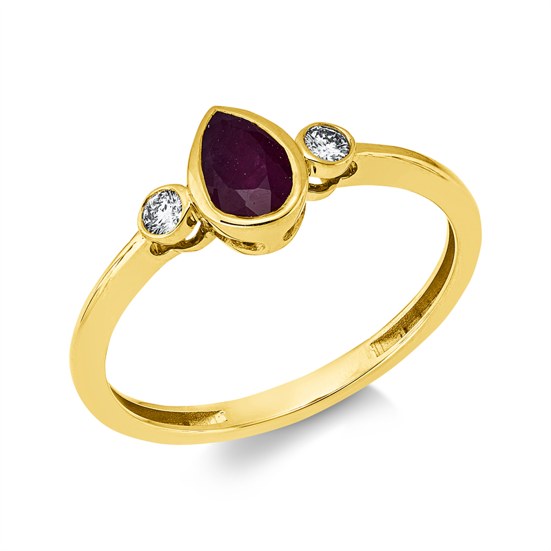 Farbstein Classic Ring Gelbgold 18kt Ref-1KV30