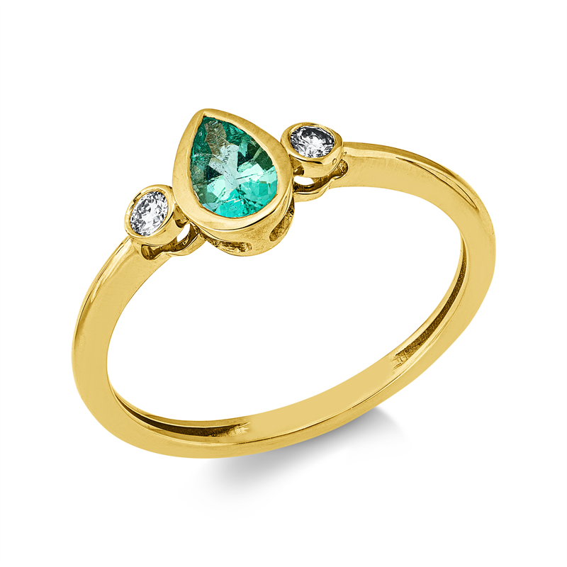 Farbstein Classic Ring Gelbgold 18kt Ref-1KV45