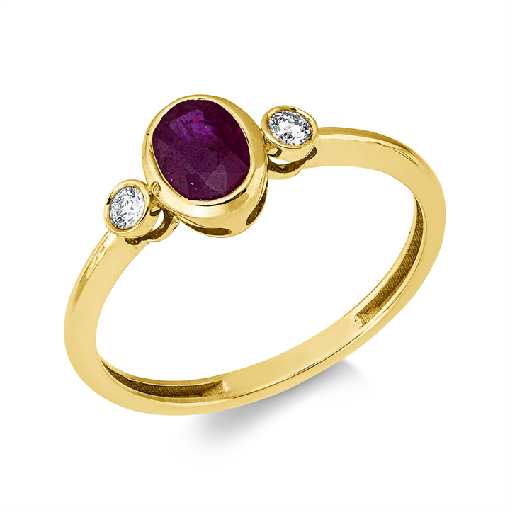 Farbstein Classic Ring Gelbgold 18kt Ref-1KV49