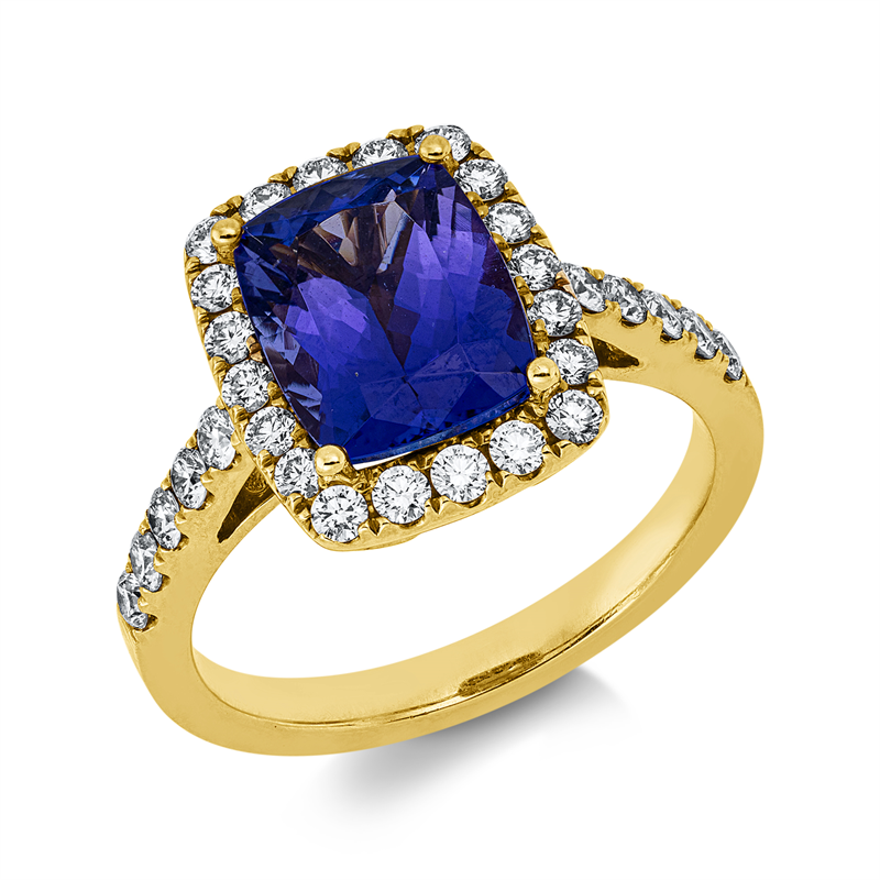 Farbstein Classic Ring Gelbgold 18kt Ref-1KV66