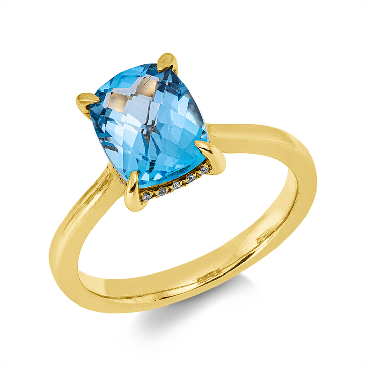 Farbstein Fashion Ring Gelbgold 18kt Ref-1KV67