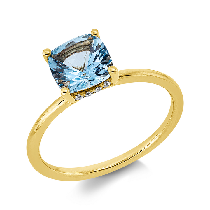 Farbstein Fashion Ring Gelbgold 18kt Ref-1KV82