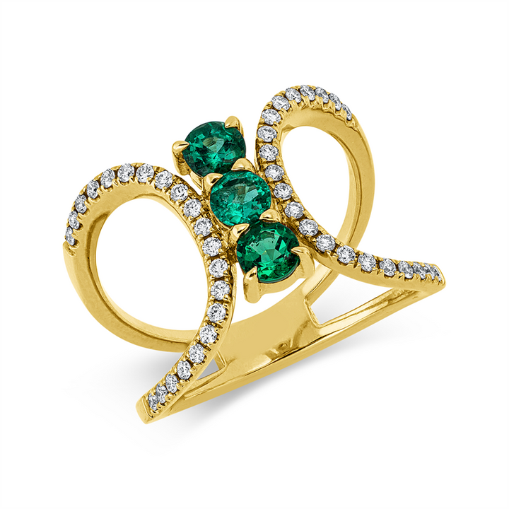 Farbstein Classic Ring Gelbgold 18kt Ref-1KV88