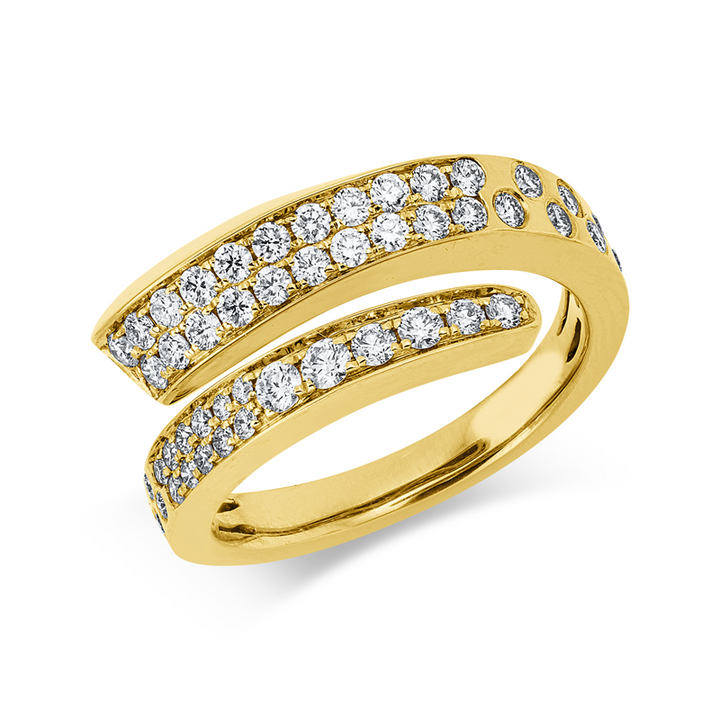 Modern Woman Ring Gelbgold 18kt Ref-1KV89
