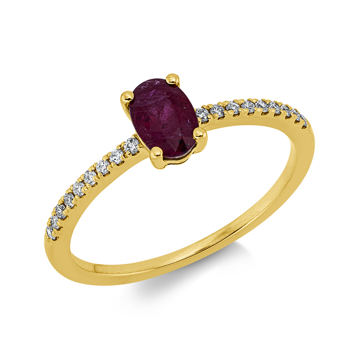 Farbstein Classic Ring Gelbgold 18kt Ref-1KW04