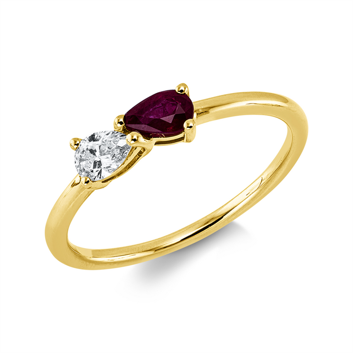 Farbstein Classic Ring Gelbgold 18kt Ref-1KW09