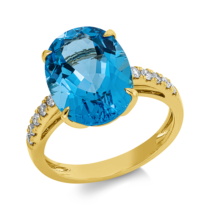 Farbstein Fashion Ring Gelbgold 18kt Ref-1KY59