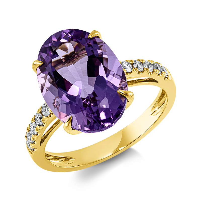Farbstein Fashion Ring Gelbgold 18kt Ref-1KY67