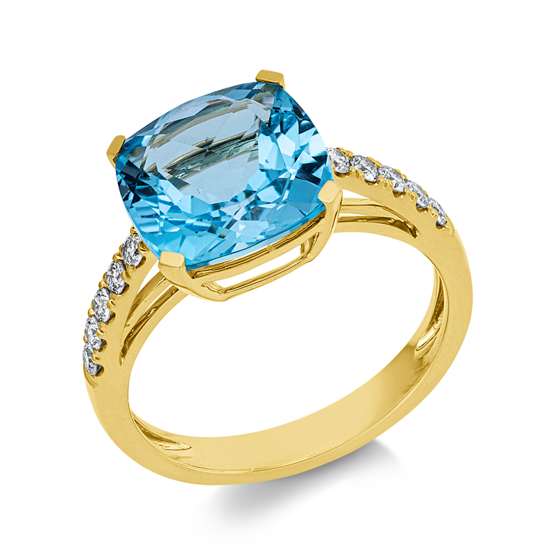 Farbstein Fashion Ring Gelbgold 18kt Ref-1KY69