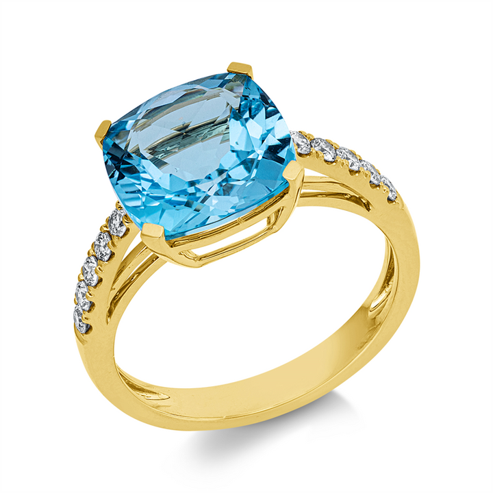 Farbstein Fashion Ring Gelbgold 18kt Ref-1KY69