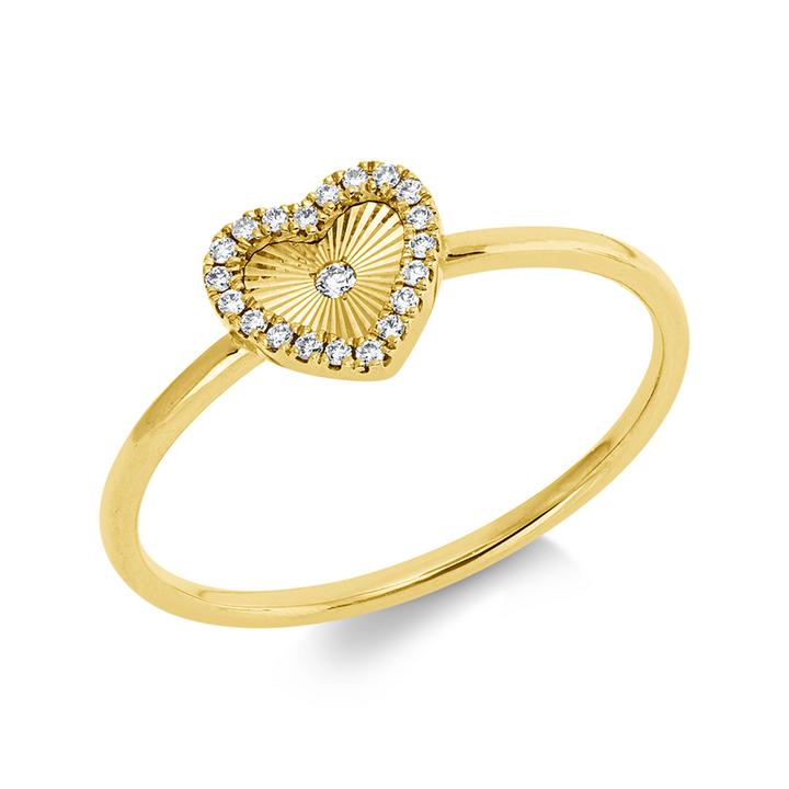 Modern Woman Ring Gelbgold 18kt Ref-1KY73