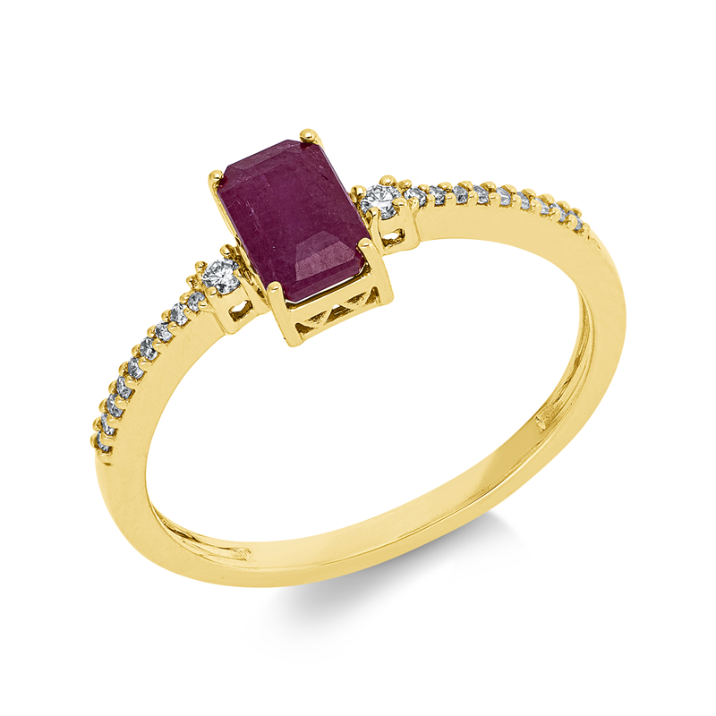 Farbstein Classic Ring Gelbgold 18kt Ref-1KZ18