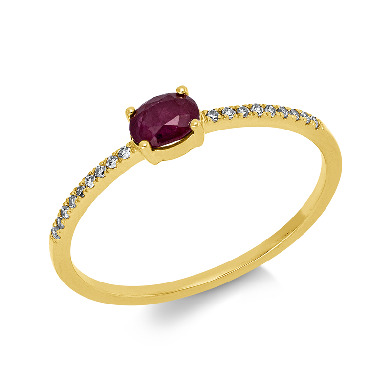 Farbstein Classic Ring Gelbgold 18kt Ref-1KZ22