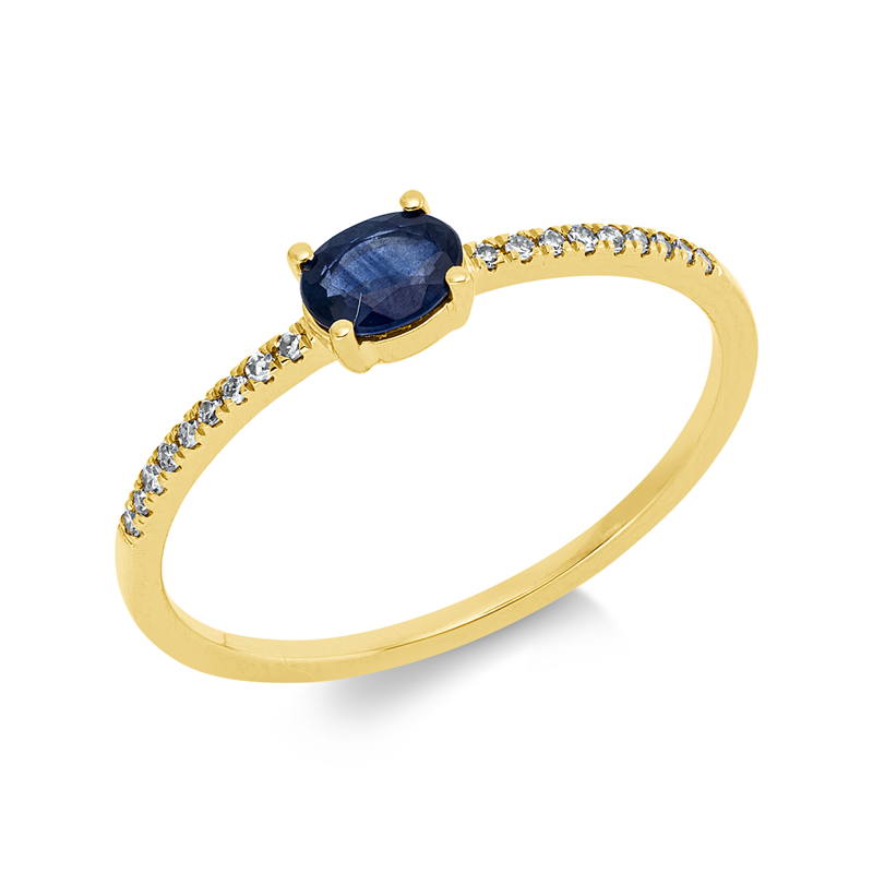 Farbstein Classic Ring Gelbgold 18kt Ref-1KZ24