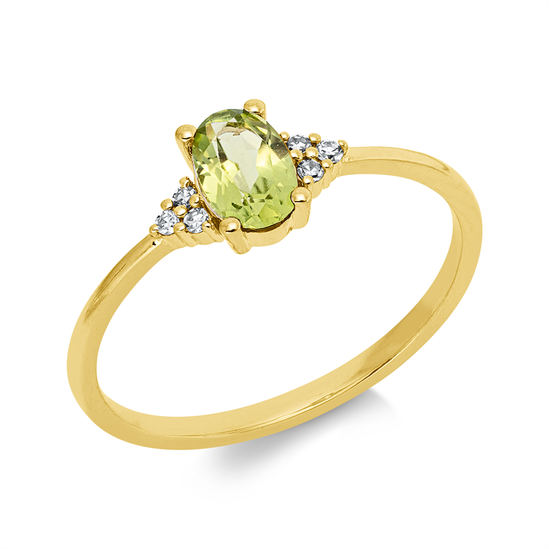 Farbstein Fashion Ring Gelbgold 18kt Ref-1KZ32