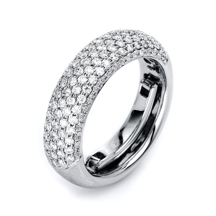 Pavé Ring Weißgold 18kt Ref-1L139