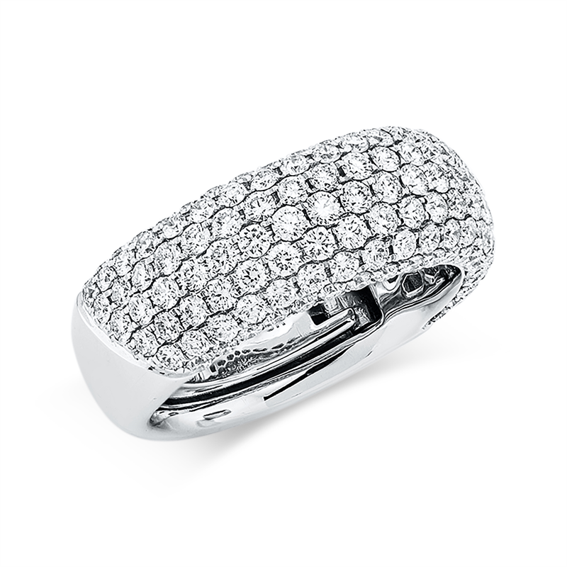 Pavé Ring Weißgold 18kt 2,02ct