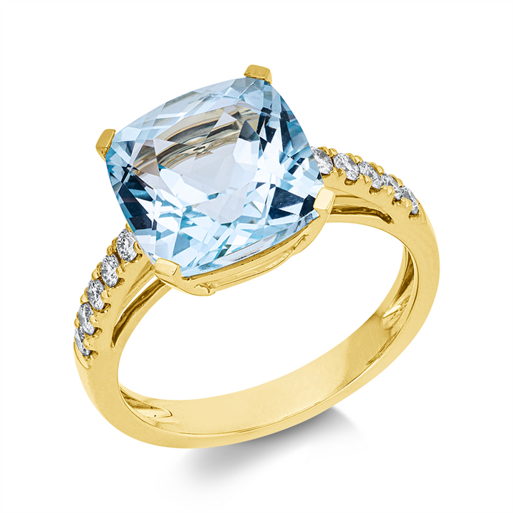 Farbstein Fashion Ring Gelbgold 18kt Ref-1LC48