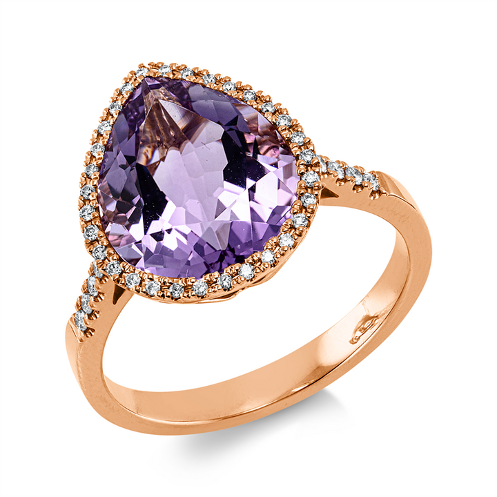 Farbstein Fashion Ring Rotgold 18kt Ref-1LC53