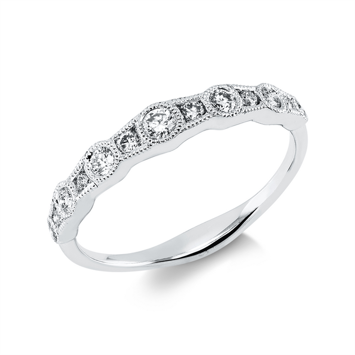 Modern Woman Ring Weißgold 18kt Ref-1LM24