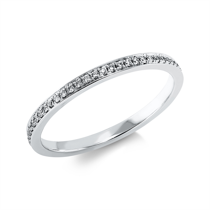 Memoire halb Ring Weißgold 18kt Ref-1LM27