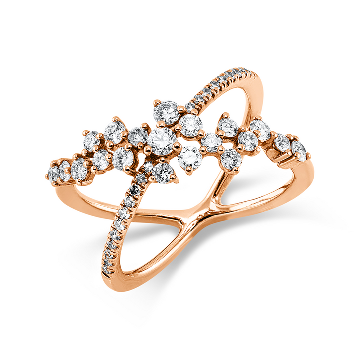 Modern Woman Ring Rotgold 18kt Ref-1LM32