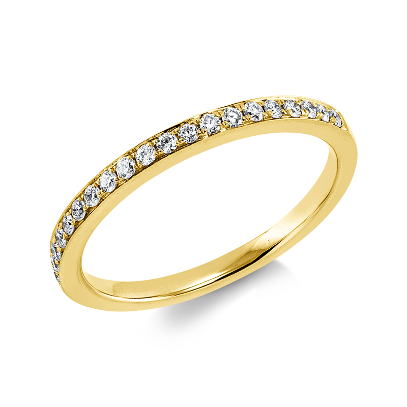 Memoire halb Ring Gelbgold 18kt Ref-1LM72