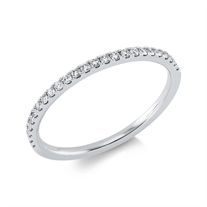 Memoire halb Ring Weißgold 18kt Ref-1LN33