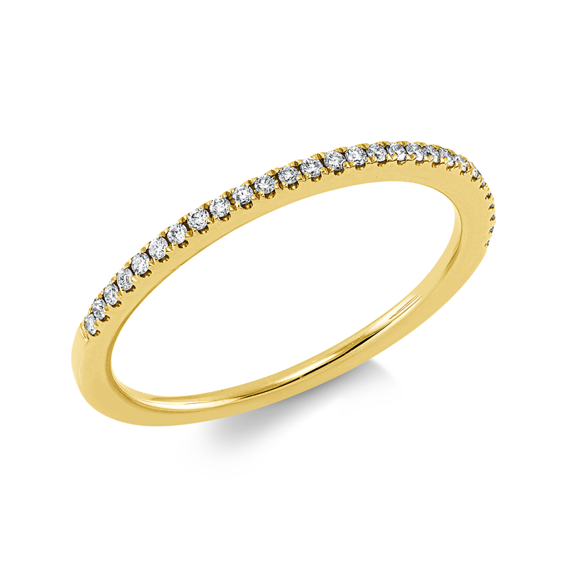 Memoire halb Ring Gelbgold 18kt Ref-1LN34