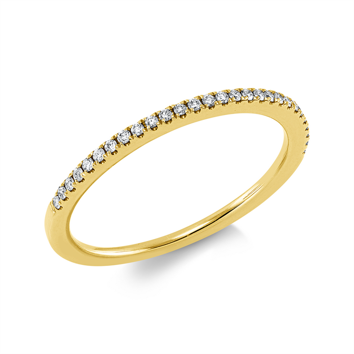 Memoire halb Ring Gelbgold 18kt Ref-1LN34