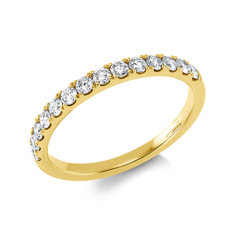 Memoire halb Ring Gelbgold 18kt Ref-1LN35