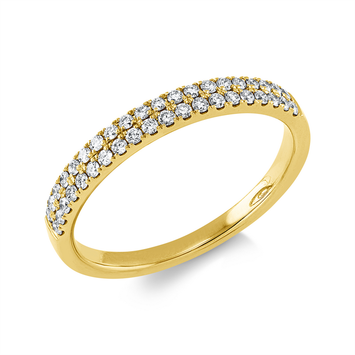 Memoire voll Ring Gelbgold 18kt Ref-1LN36