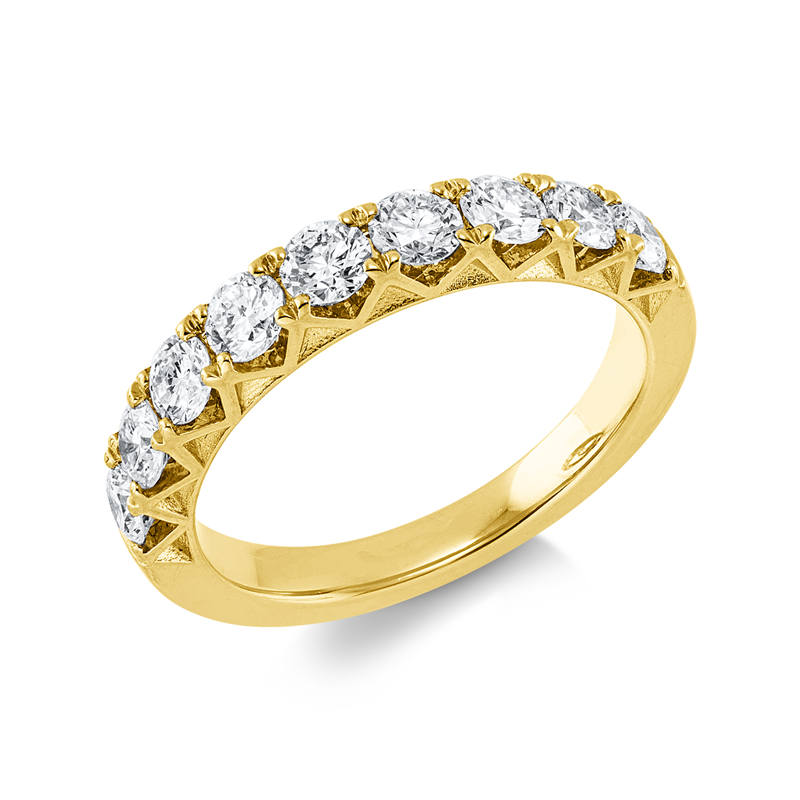 Memoire halb Ring Gelbgold 18kt Ref-1LN37