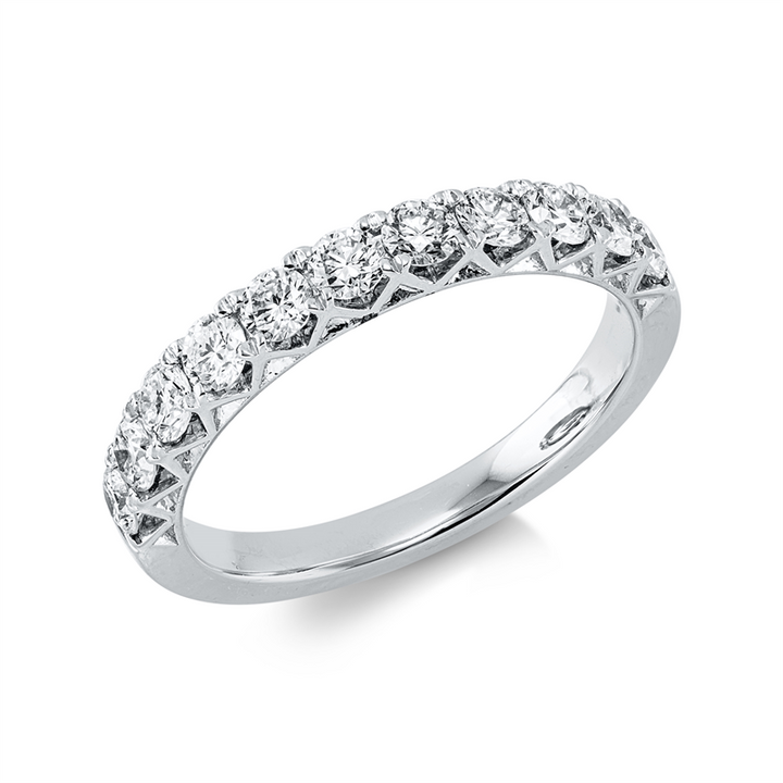 Memoire halb Ring Weißgold 18kt Ref-1LN38
