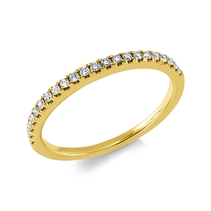 Memoire halb Ring Gelbgold 18kt Ref-1LN44