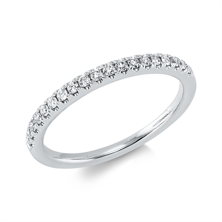 Memoire halb Ring Weißgold 18kt Ref-1LN45