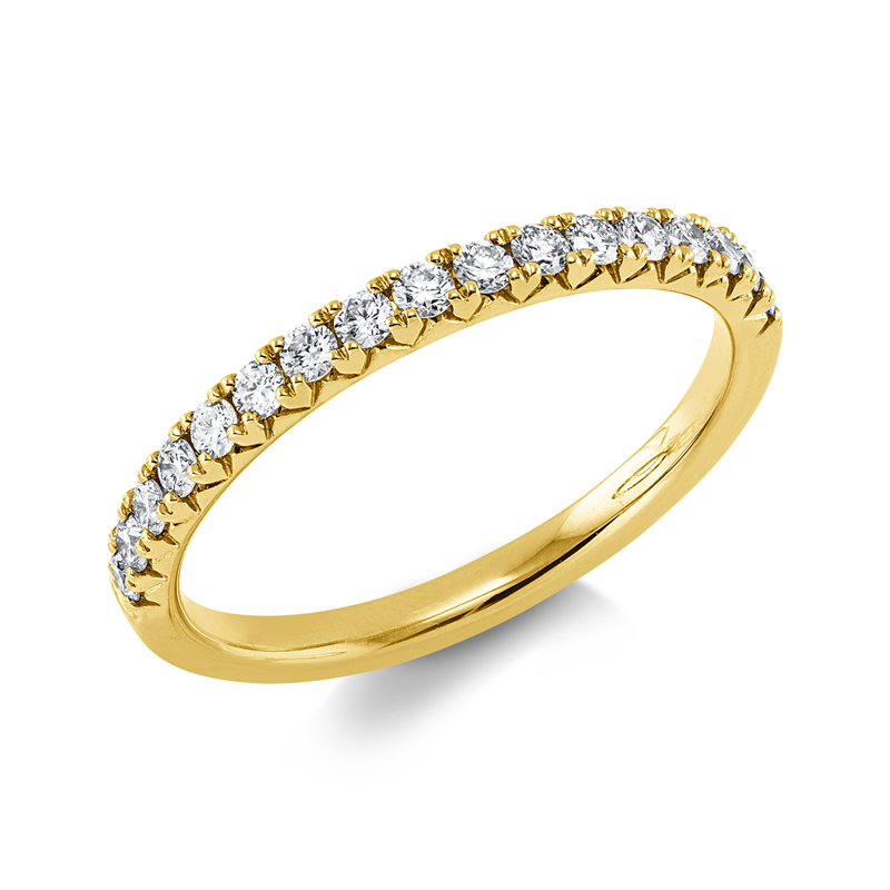 Memoire halb Ring Gelbgold 18kt Ref-1LN49